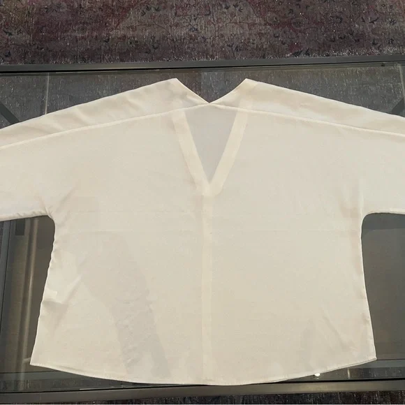 Banana Republic Dolman Sleeve V-Neck Blouse - Picture 2 of 9